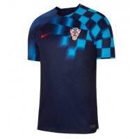 Camisa de time de futebol Croácia Replicas 2º Equipamento Mundo 2022 Manga Curta